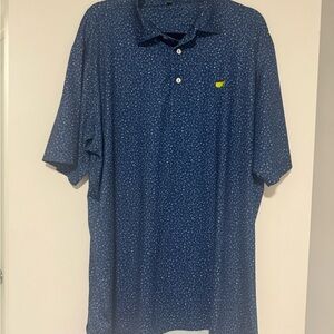 MEN’S MASTERS by Peter Millar 2024 POLO SHIRT SIZE MEN’S extra L BLUE